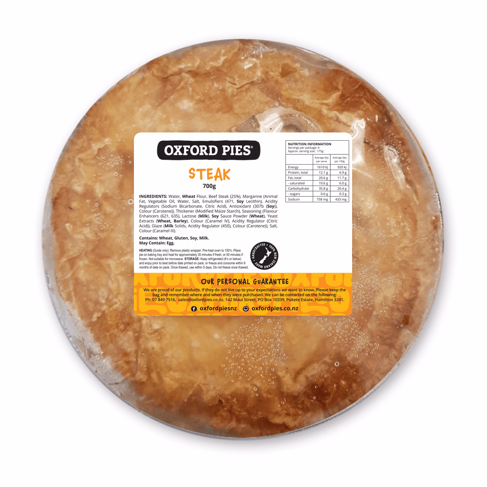 Family Steak Pie - 700g